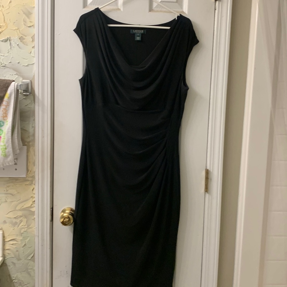Lauren by Ralph Lauren black dress